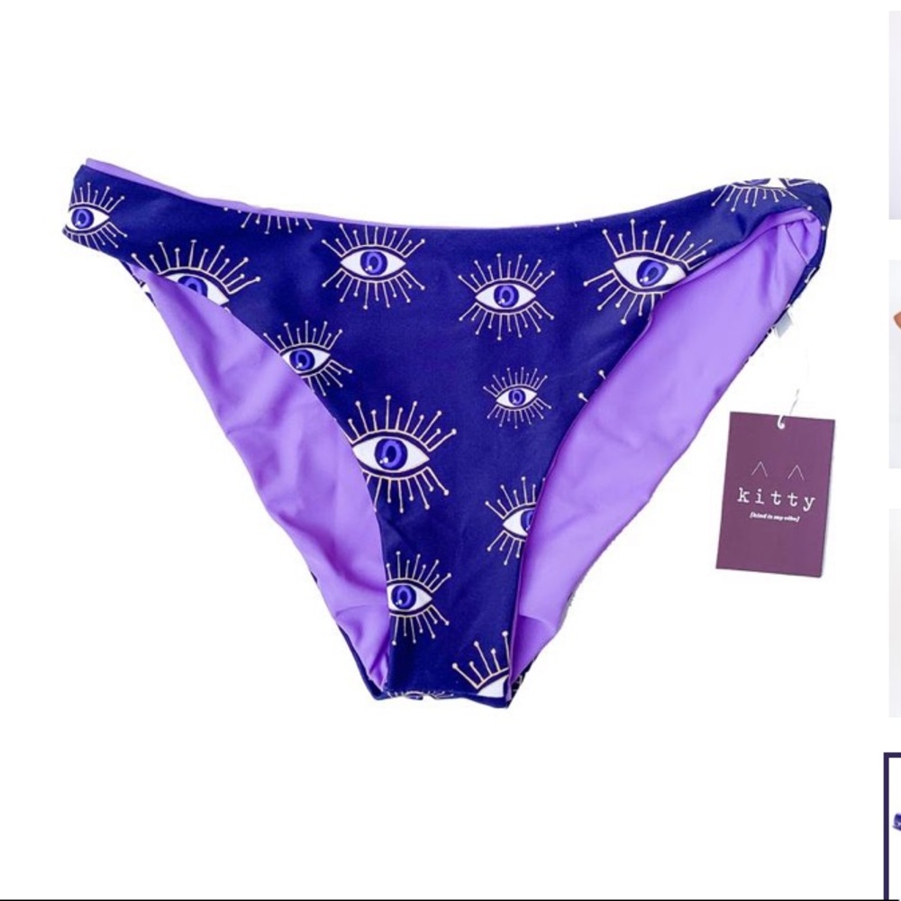 BRAND NEW KITTY AND VIBE bathing suit bottoms